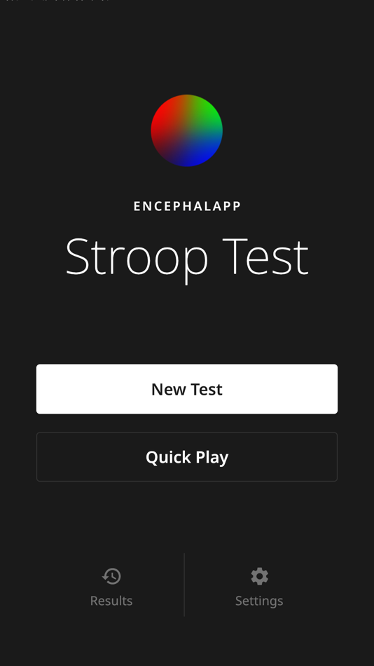 #1. EncephalApp - Stroop Test (iOS) By: Jasmohan Bajaj