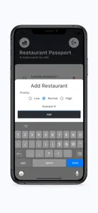 Restaurant Passport To-do List screenshot #3 for iPhone