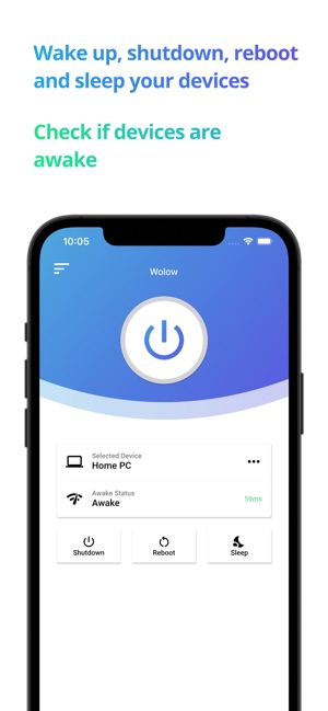 Wolow - Wake on LAN dans l'App Store