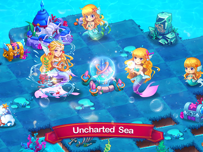 Merge Elves  Merge 3 Puzzle