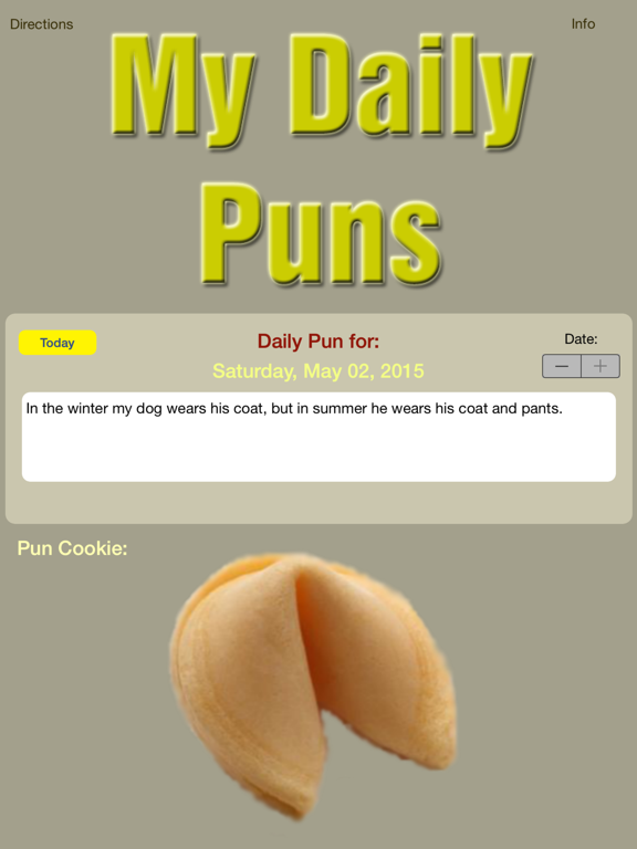 Screenshot #4 pour My Daily Puns