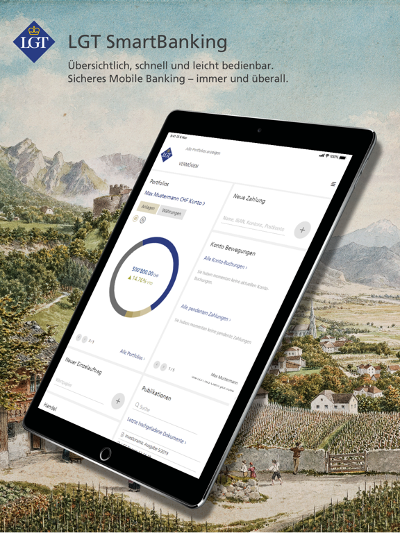 Screenshot #4 pour LGT SmartBanking