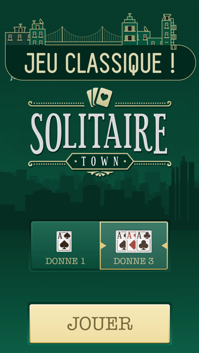 Screenshot #1 pour Solitaire Town : jeu de cartes