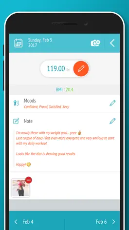 Game screenshot Weight loss tracker - BMI hack