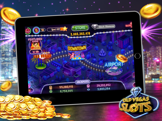 Old Vegas Slots: Casino Games iPad app afbeelding 1