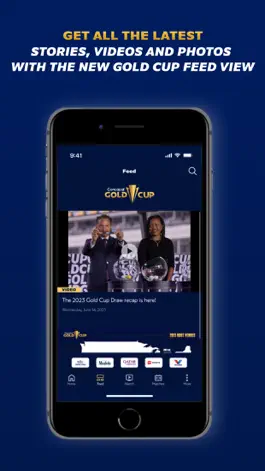 Game screenshot Concacaf Gold Cup Official App hack