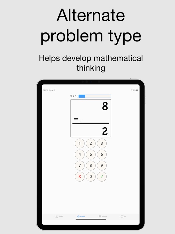 Flash Cards: Math Facts screenshot 4