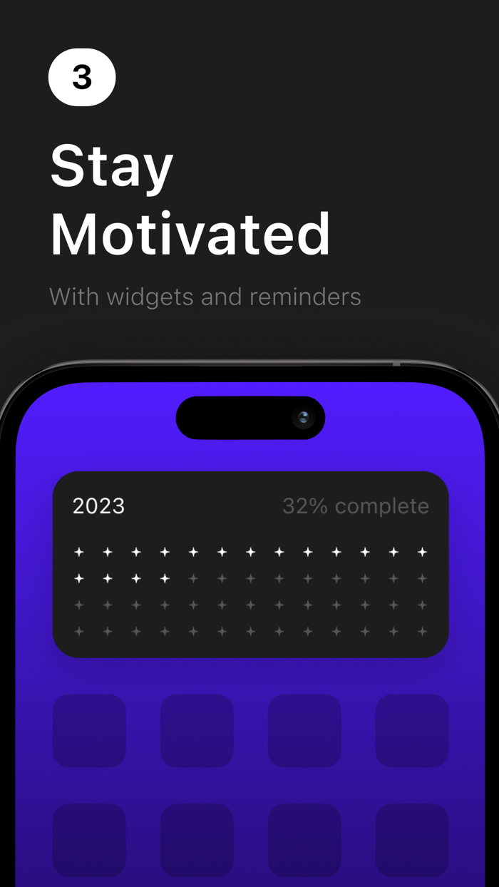 Aim - Goals and Progress Counter