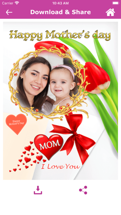 Mothers Day Cards & Greetings Screenshot