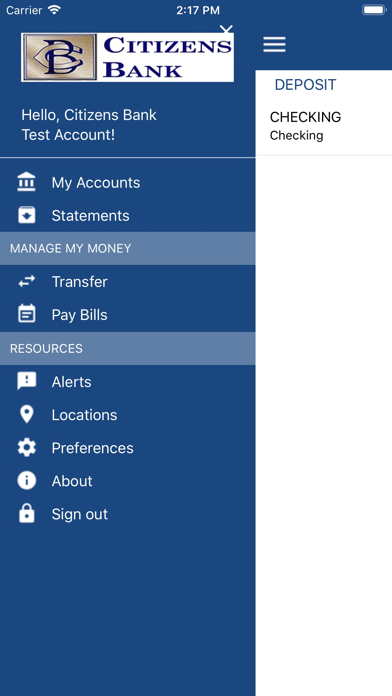 Citizens Bank Carthage Mobile Screenshot