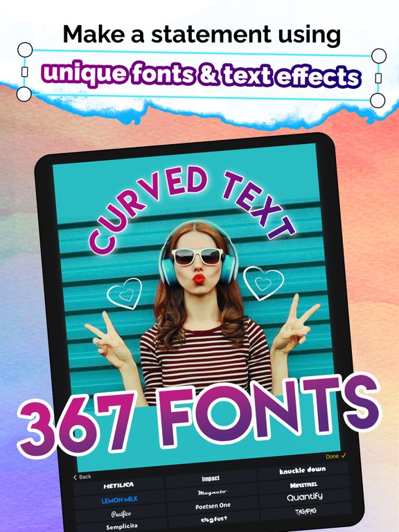 piZap: Design & Edit Photos iPad app afbeelding 7