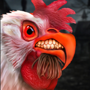 Scary Chicken Running Game