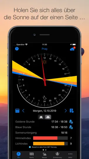 Screenshot von Golden Hour One auf dem iPhone 3