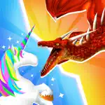 Monsters Vs Unicorns Fight App Cancel