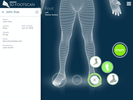 Screenshot #6 pour Pegasus3DFootScan