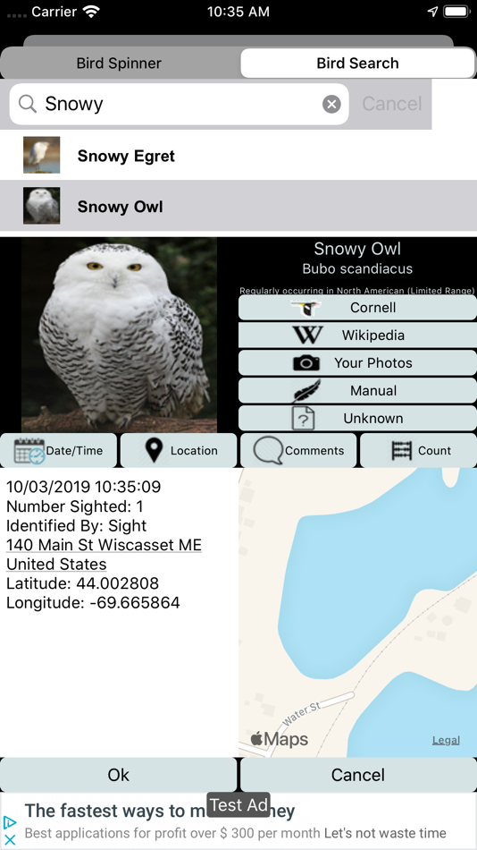 #3. Big Year Birding ABA (iOS) 由: PVI Maine LLC