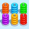 Color Hoop Stack - Sort ring icon