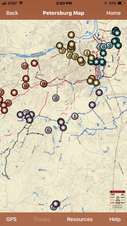 Petersburg Battle App screenshot-3