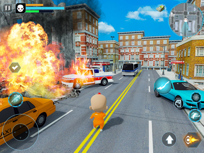 Little Rope Hero City Fighter