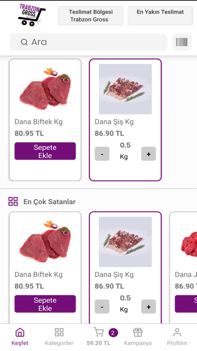 Trabzon Gross Market Screenshot
