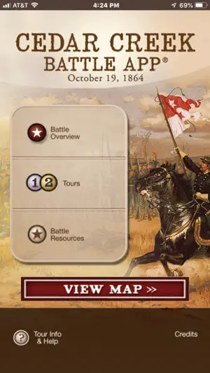 Cedar Creek Battle App screenshot 1