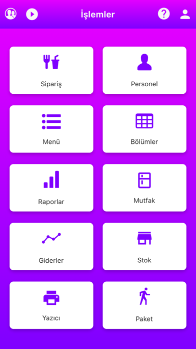 Tiba Cafe Restoran Adisyon Screenshot