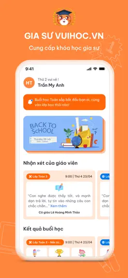Game screenshot VUIHOC TUTOR mod apk