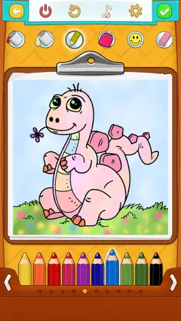 Dinosaur Coloring Sheets screenshot 22