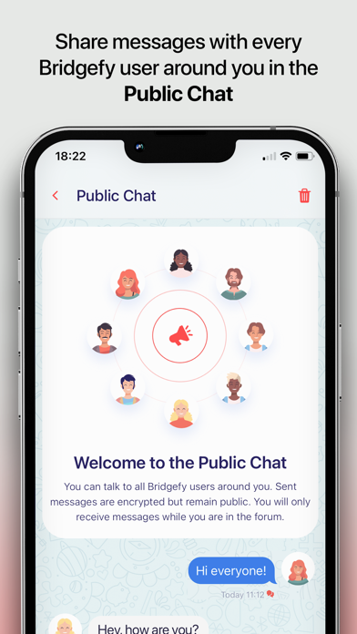 Bridgefy - Offline Messagesのおすすめ画像2