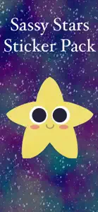 Sassy Stars Sticker Pack screenshot #1 for iPhone