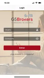 gs brokers correduria seguros iphone screenshot 1