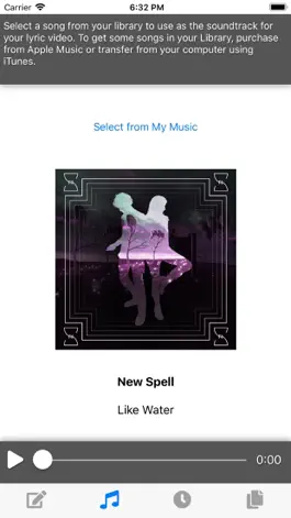 Game screenshot Songbird - Lyric Video Maker hack