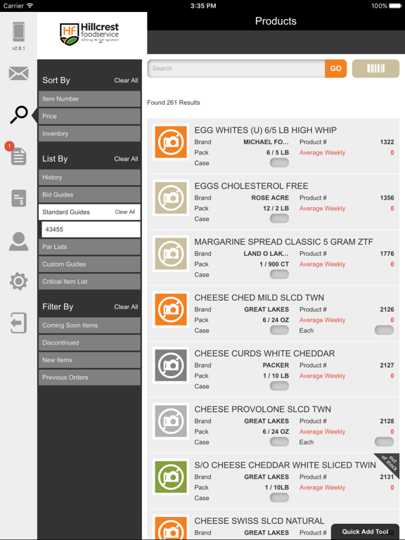App screenshot