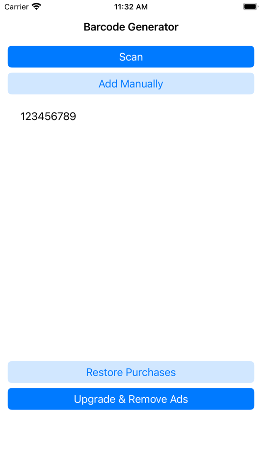 #3. Barcode Generator + (iOS) 来自: Ashen Ishanka Costha