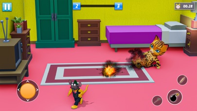 cat and mouse chase: cat games Screenshot