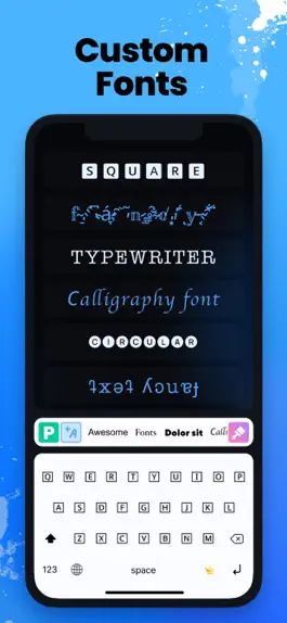 Game screenshot Fonts＋Keyboard Themes & Emoji mod apk