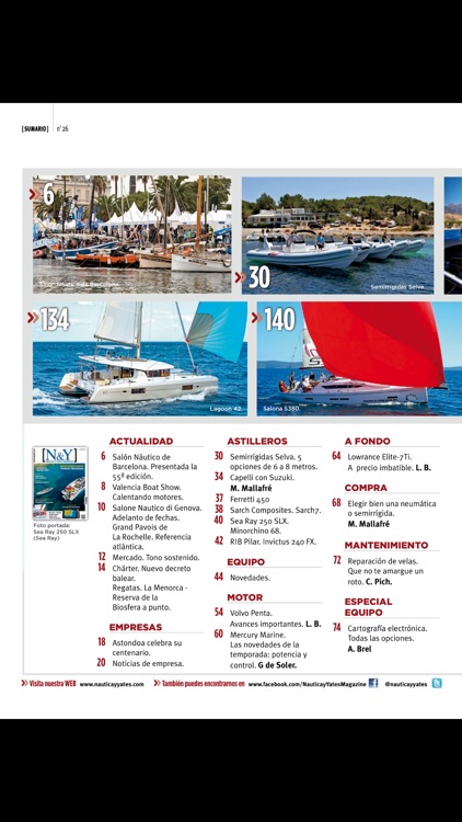 [N&Y] Nautica y Yates M@gazine