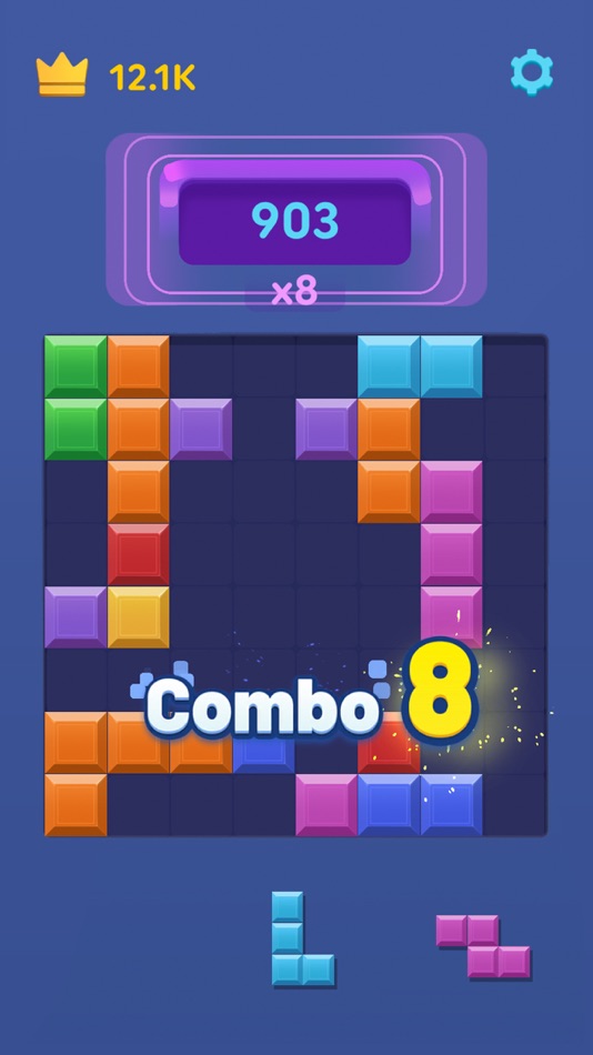 #3. Blocky Puzzle - Relaxing Game (iOS) 由: FlashRead Inc.