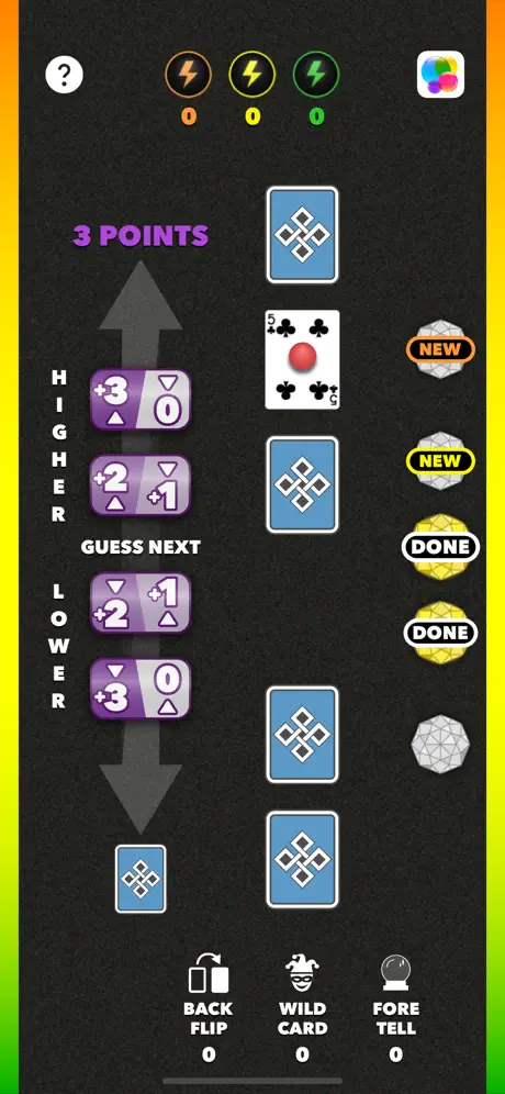HiLow Gem Quests