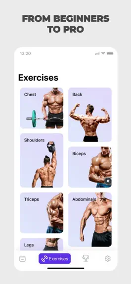 Game screenshot Fitness: Workout for Gym|Home apk