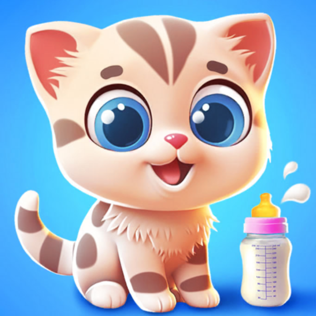 Get Cat & Kitty, Vet Game for Kids for iOS, iPhone, iPad Aso Report