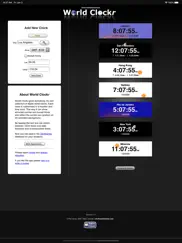 world clockr айпад изображения 1