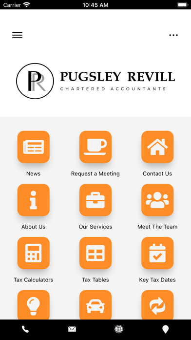 Pugsley Revill Accountants Screenshot