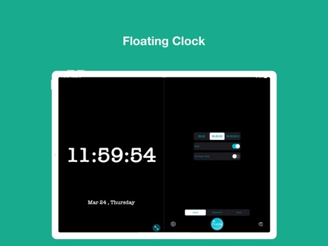 Floating Clock-浮く時計&ウィジェットのおすすめ画像6