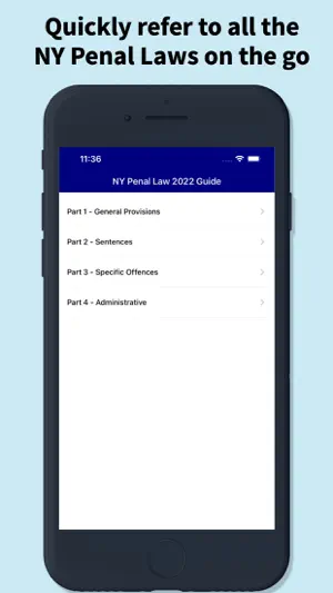 NY Penal Law 2024 Pro screenshot 1