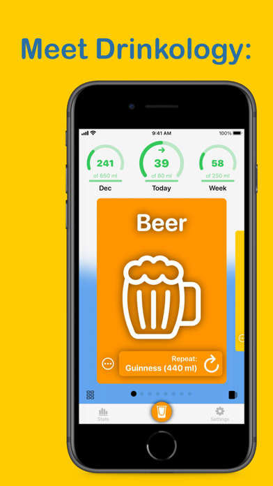 Drinkology - Alcohol Tracker Screenshot