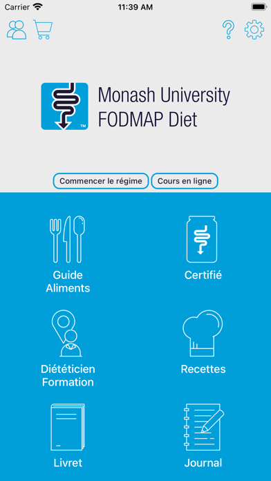 Screenshot #1 pour Monash FODMAP Diet