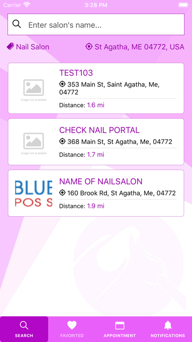 Salons Fan Screenshot