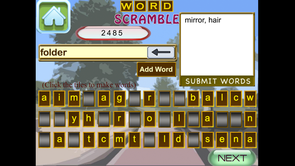 #4. Word Scramble Games (iOS) 由: DigiGalaxy