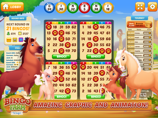 Screenshot #4 pour Bingo Farm Ways - Bingo Games